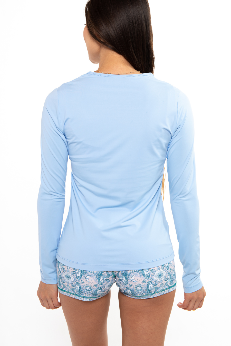 Classic Performance Top - Aqua Blue