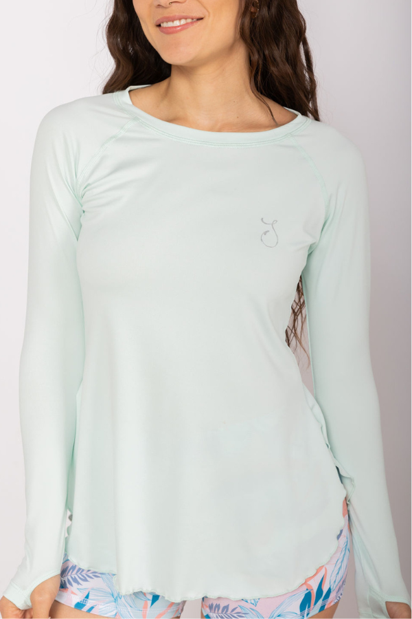 Sample - Flowy - Opal Blue - S - Final Sale