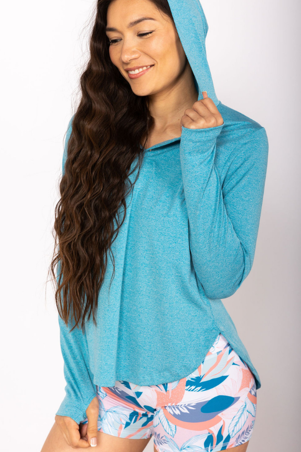 Sample - La Brisa Top - Tumultuous Sea - S - Final Sale