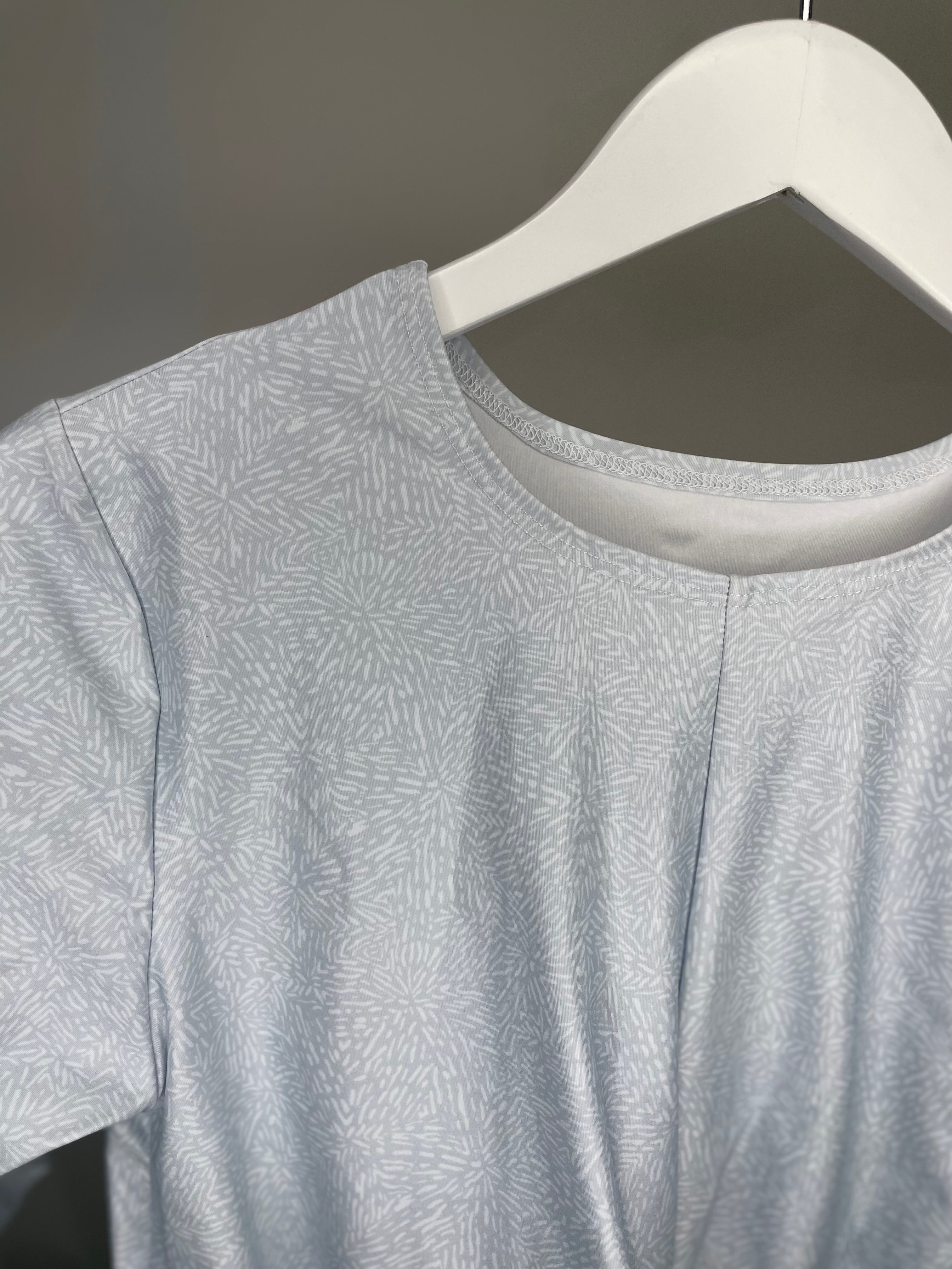 Sample - Long Sleeve Raya Twist Top - Tribe - XL - Final Sale