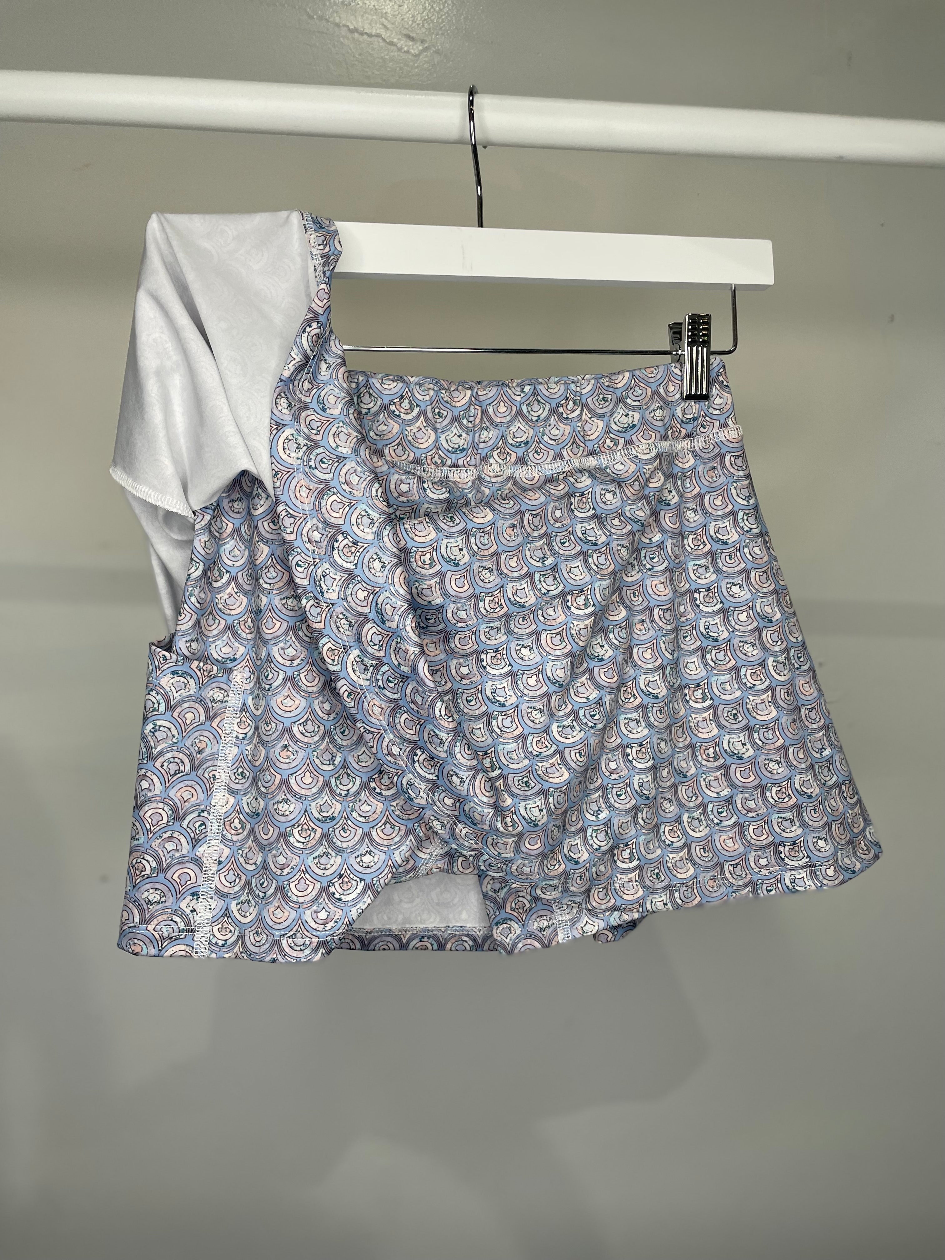 Sample - Water Skort - Marble Scale - S - Final Sale