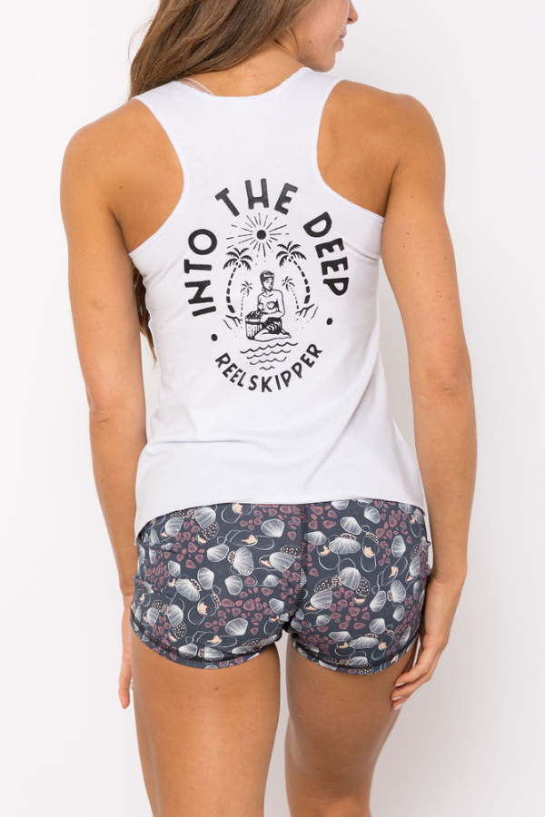 Sample - Tank - White/Ama Diver - S - Final Sale