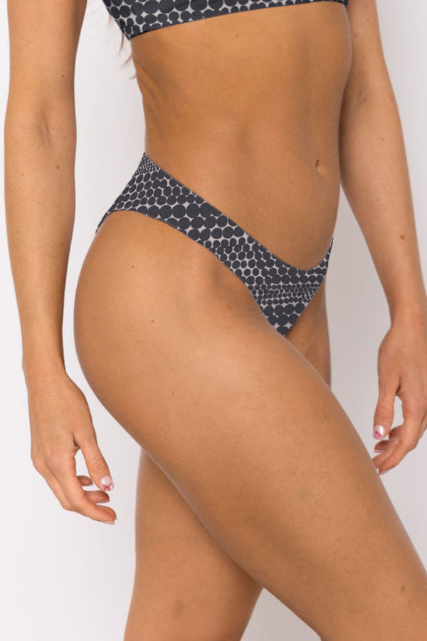 Sample - Active Bikini Bottom - Deep Dots - S - Final Sale