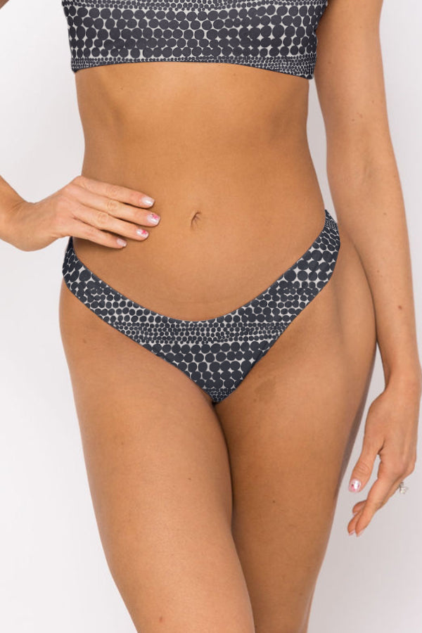 Sample - Active Bikini Bottom - Deep Dots - S - Final Sale