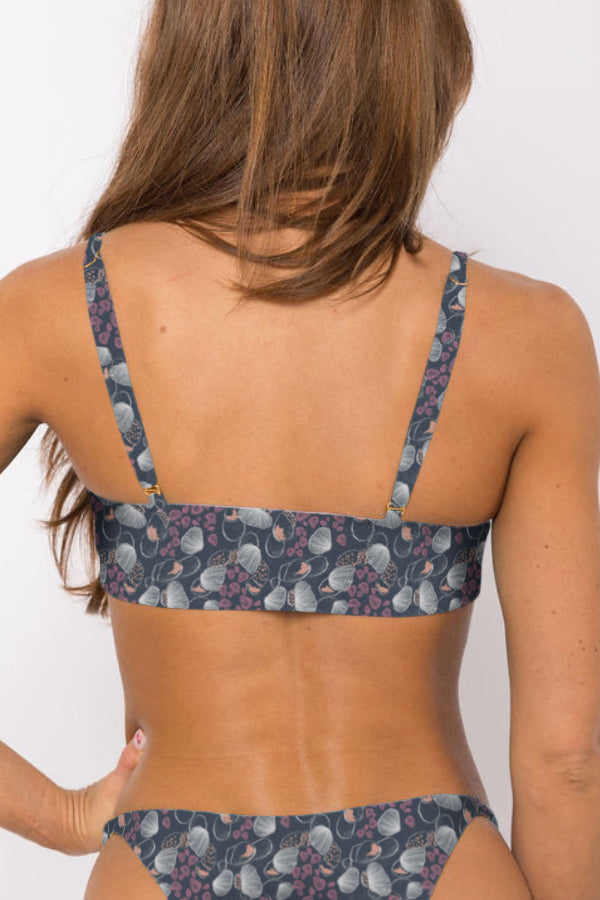 Sample - Tahiti Bikini Top - Dancing Clams - S - Final Sale