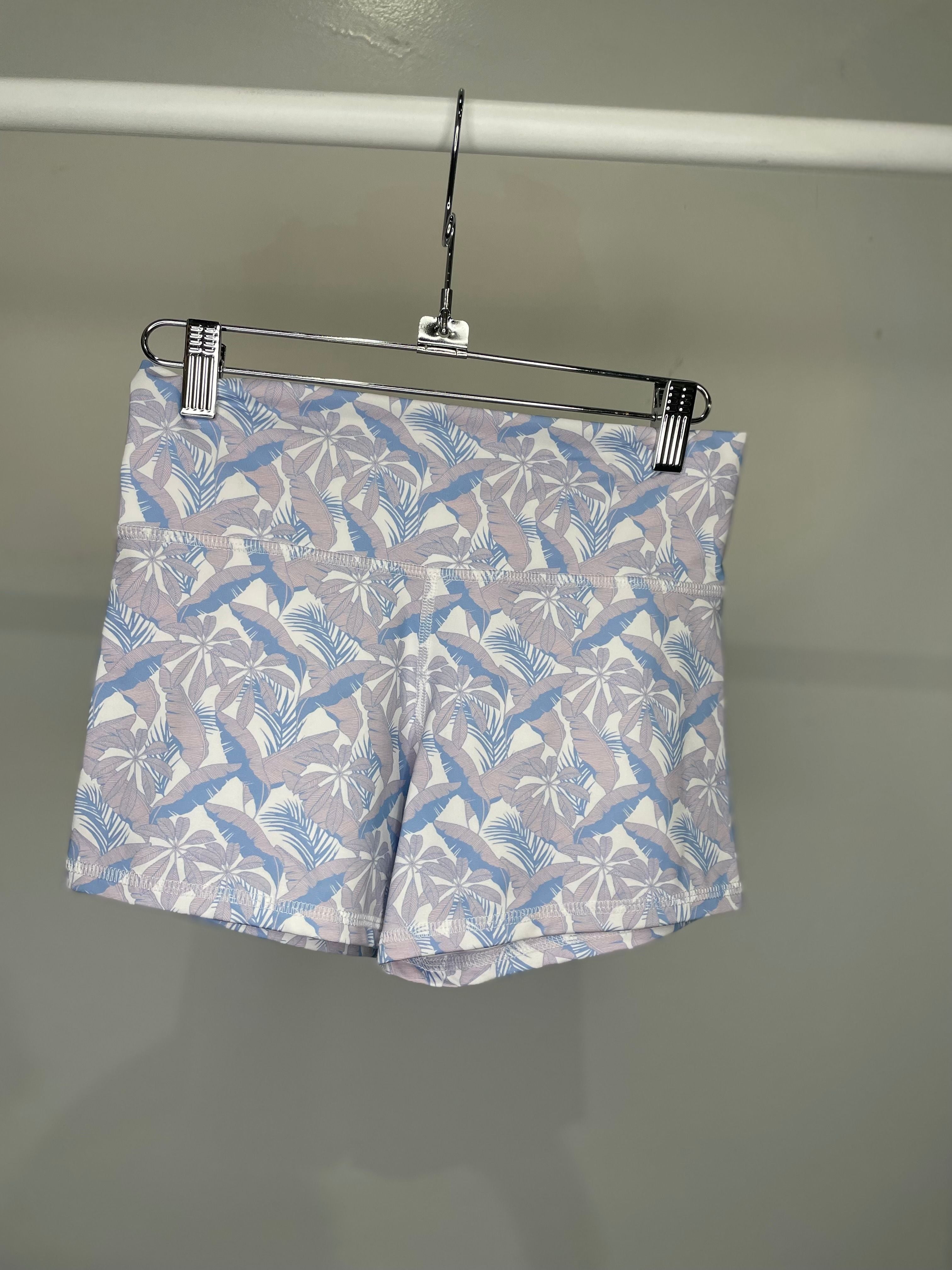 Sample - Yoga Short - Dusty Palms - S - Final Sale