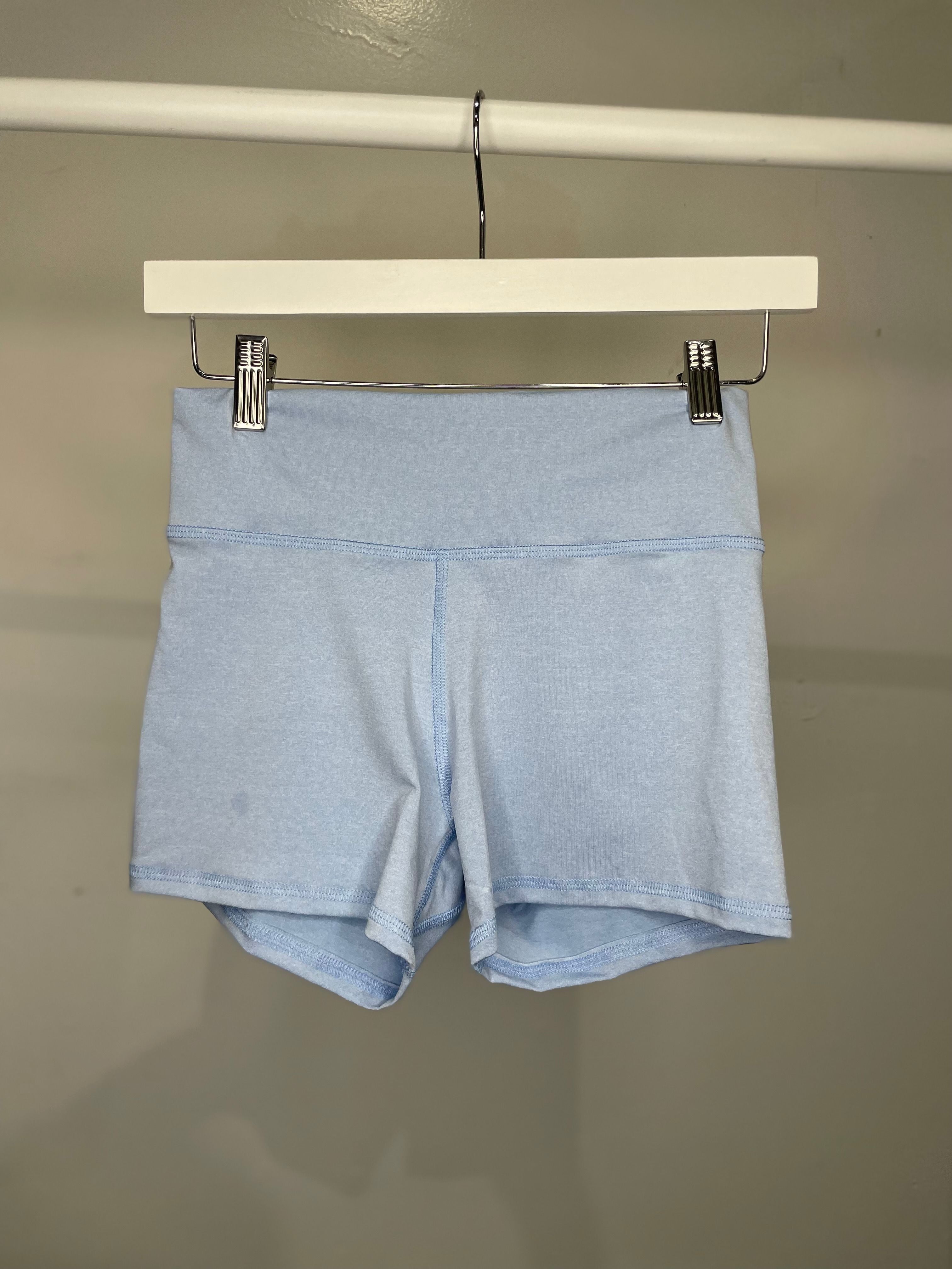 Sample - Yoga Short - Baby Blue - S - Final Sale