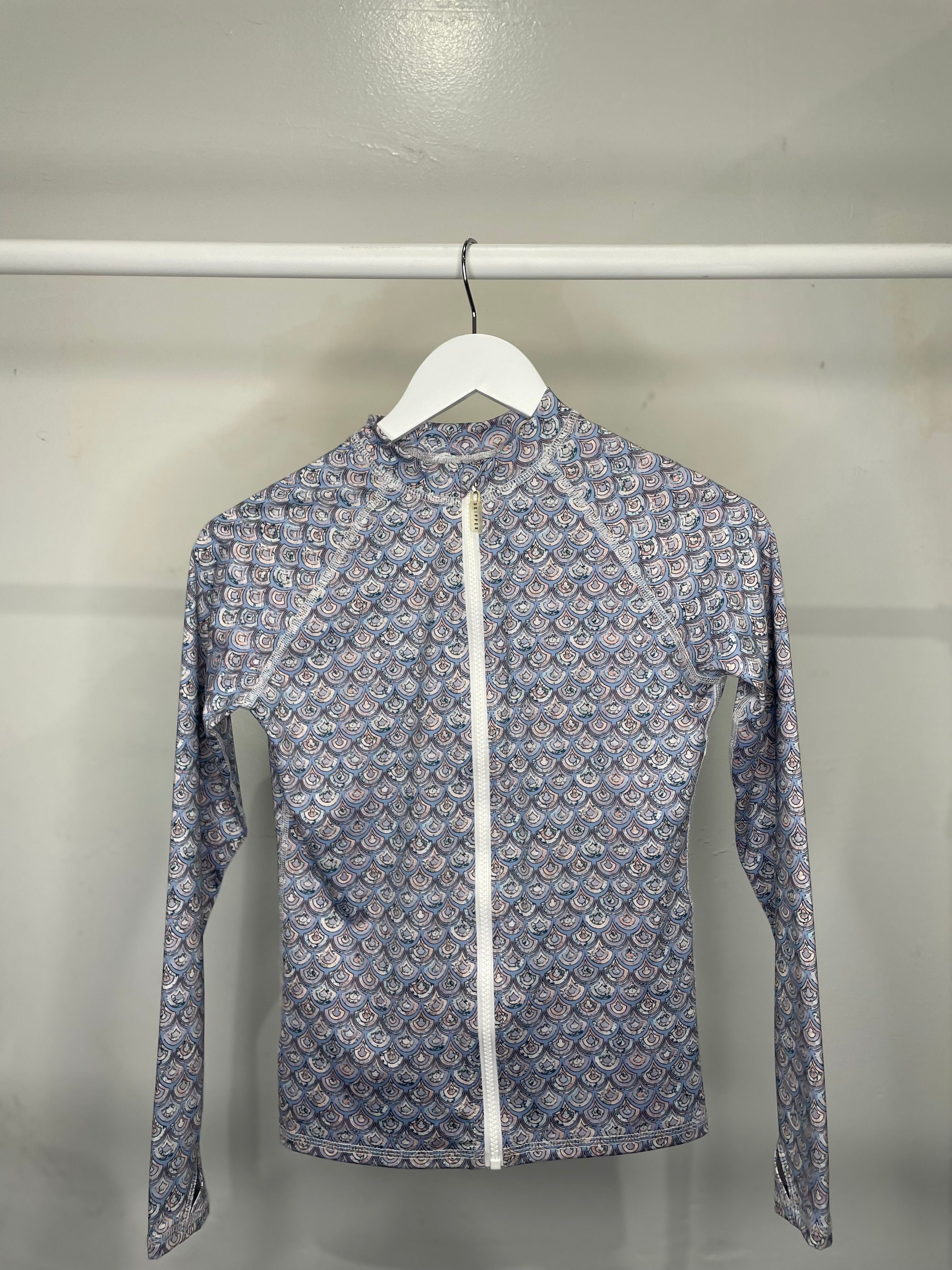 Sample - Full-Zip Rashie - Marble Scale - S - Final Sale