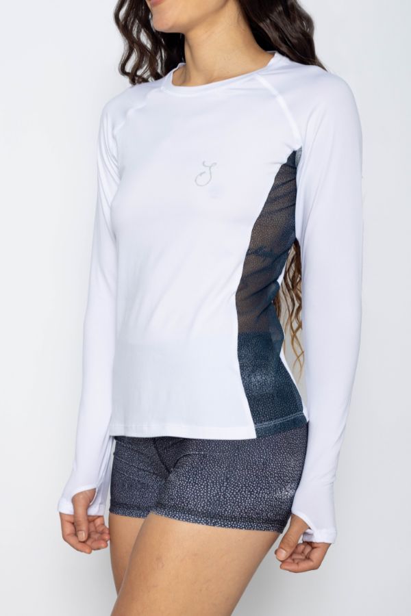 Vented Performance Top - White
