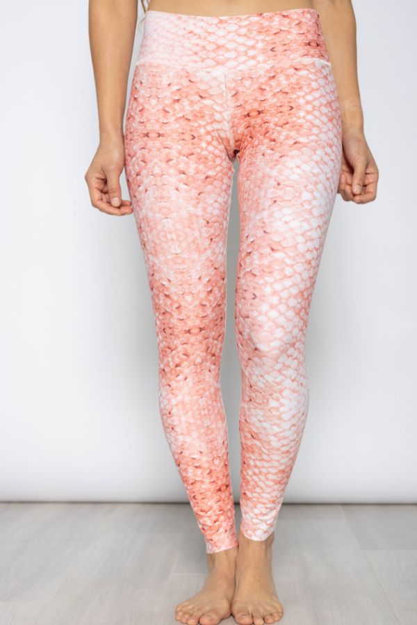 Classic Water Leggings - Coral Scale