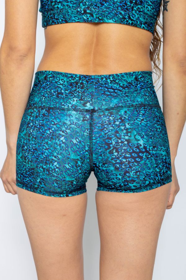 Yoga Water Shorts - Ocean Camo