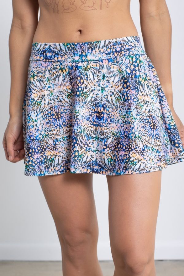 Reel Skipper blue tropical skort. We have other matching pieces