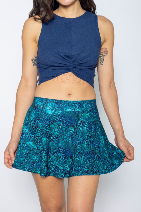 Water Skort - Ocean Camo