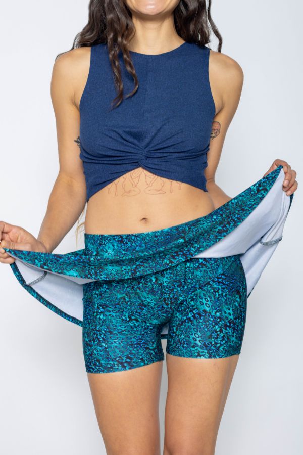 Water Skort - Ocean Camo
