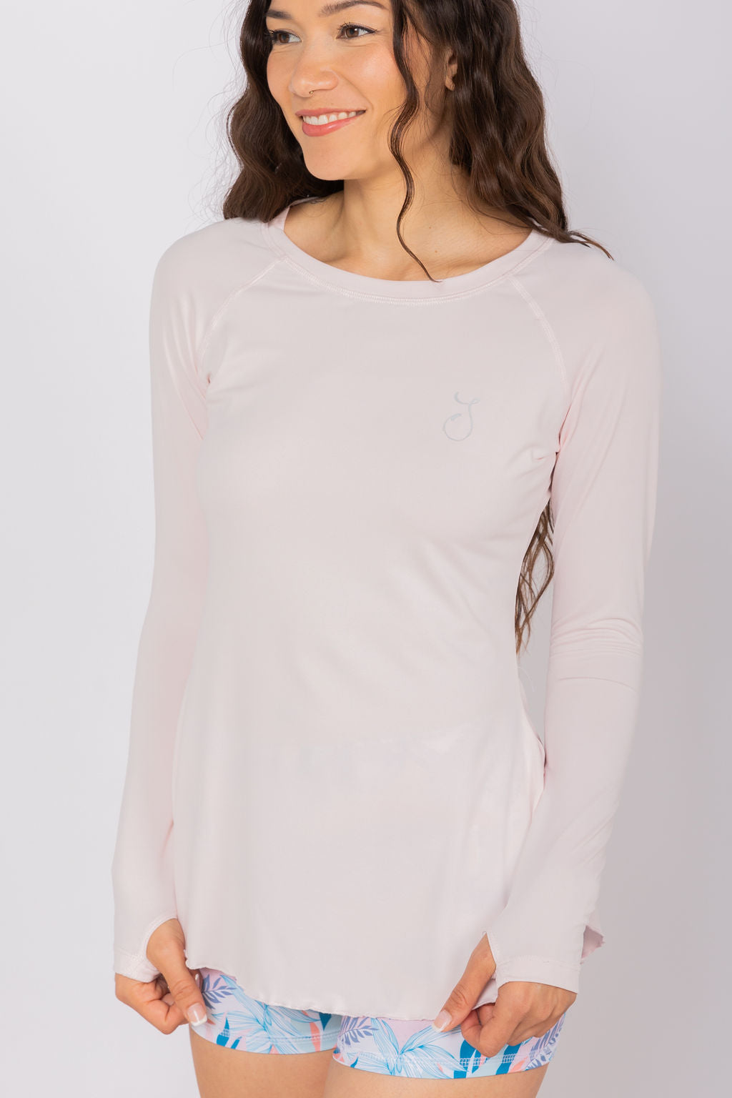 Flowy Performance Top - Pink