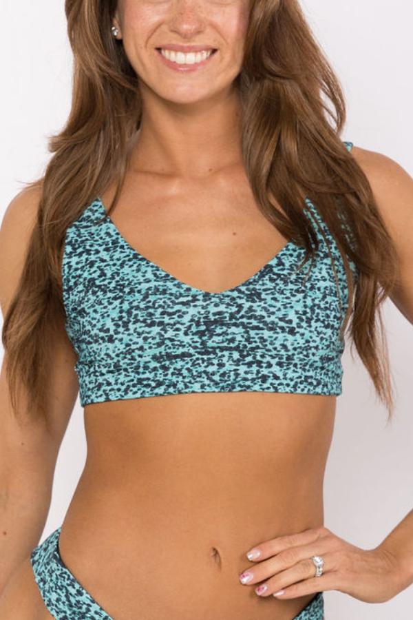 Active Bikini Top - Island Camo