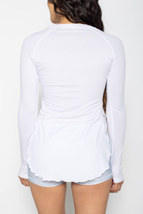 Flowy Performance Top - White