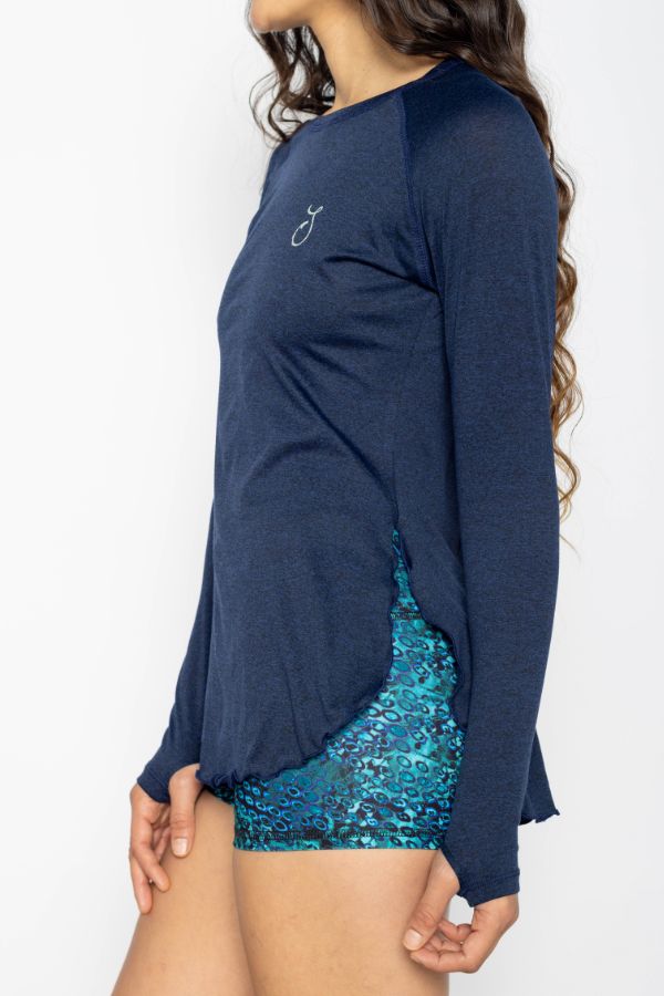 Flowy Performance Top - Pacific
